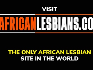 Curvy Xhosa Lesbians Scissoring After Date